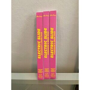(3) Lime Crime Electric Slide Eyeshadow & Brush Stick Whatever NEW NIB Set Bundl